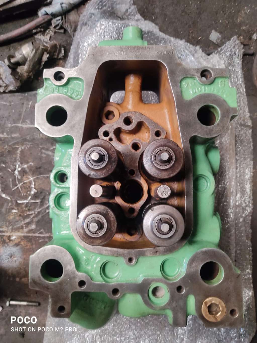Cylinder Head (Reconditioned) for MaK M 20 engine 